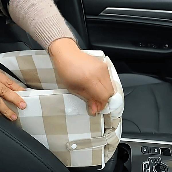 Dog Puyy Cat Car Seat Armrest Box Position