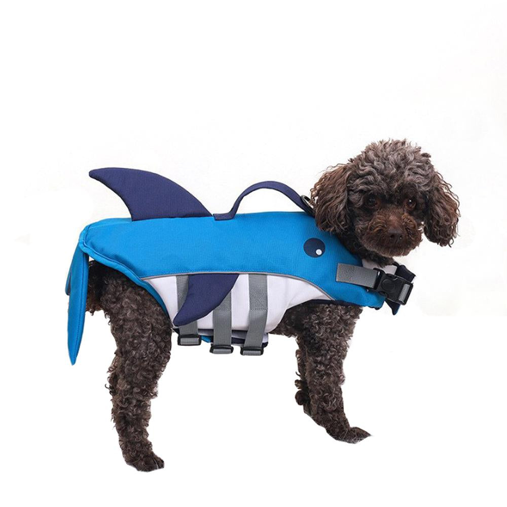 Dog Life Jacket Vest Mermaid Reflective Whale Design Guarding Joyful Swimming Moments