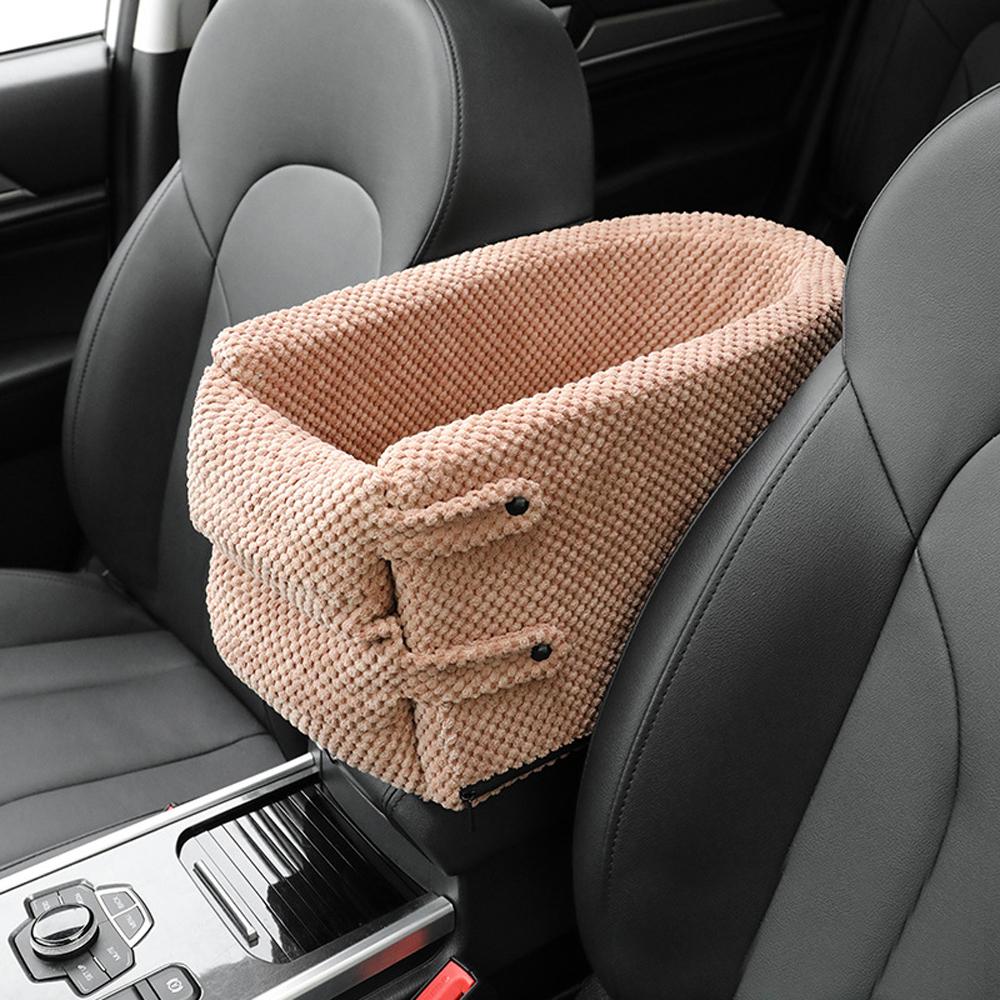 Dog Puyy Cat Car Seat Armrest Box Position