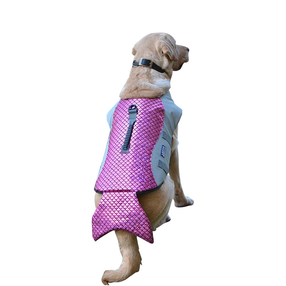 Dog Mermaid Puppy Life Swimwear Jacket with Handle Lifesaver Swimsuit