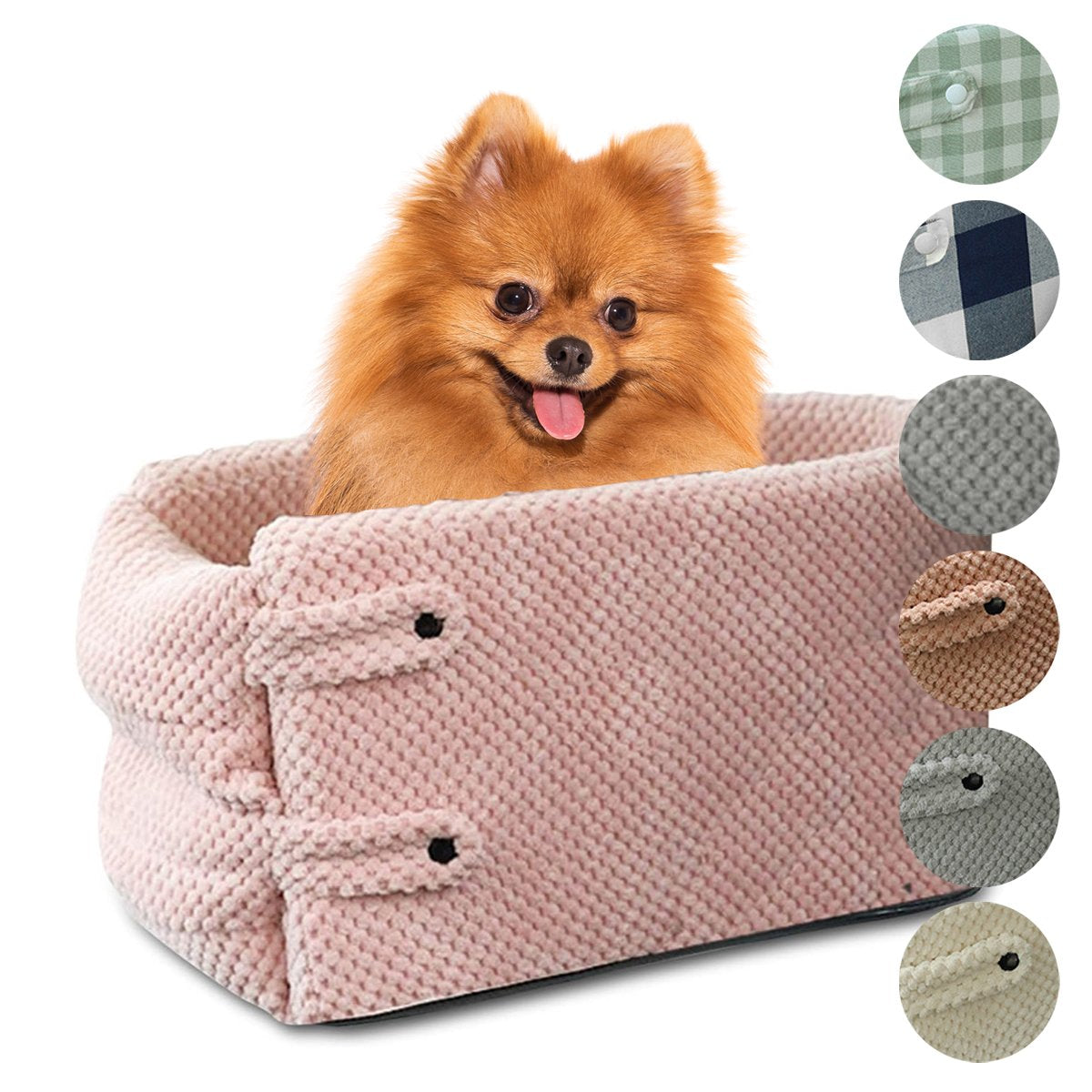 Dog Puyy Cat Car Seat Armrest Box Position