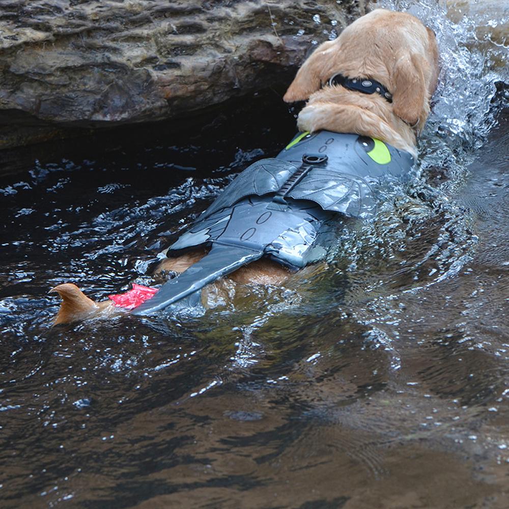 Fly Dragon Cosplay Dog Life Jacket Safety Pet Vest Swimwear Swimsuit