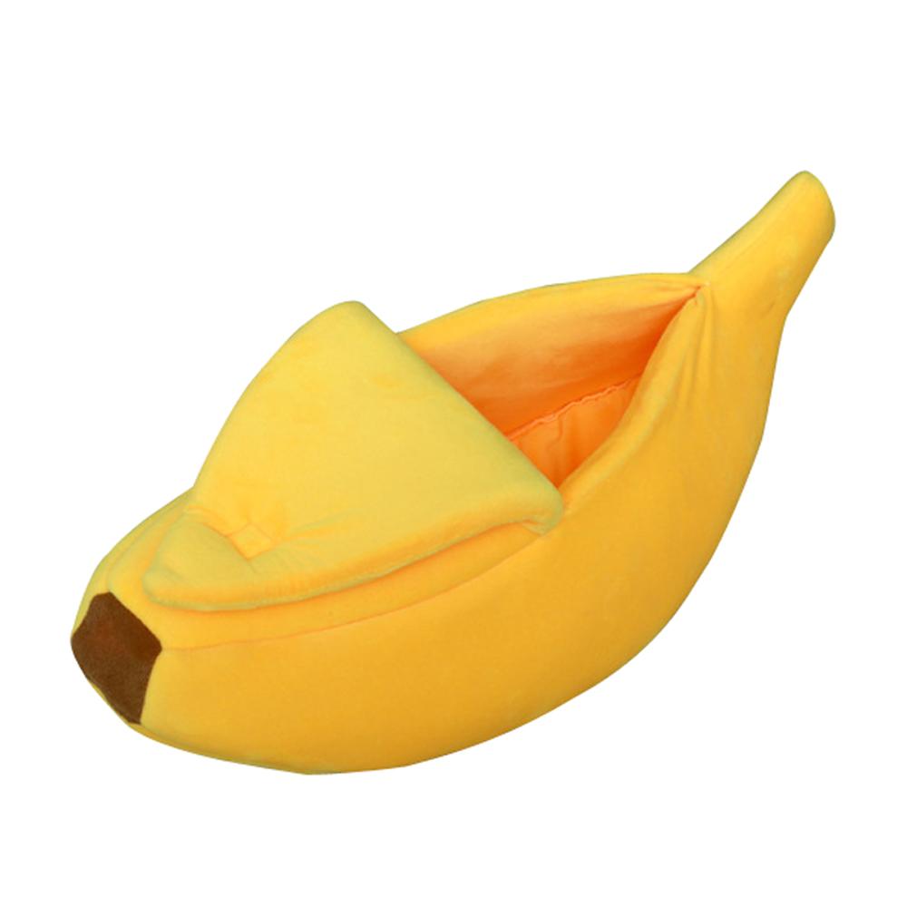 Creations Banana Cave Beds For Dogs Cat Small to X-Large Size