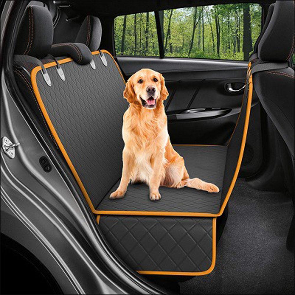 Dog Travel Car back Seat Beds Cushion (Water proof)