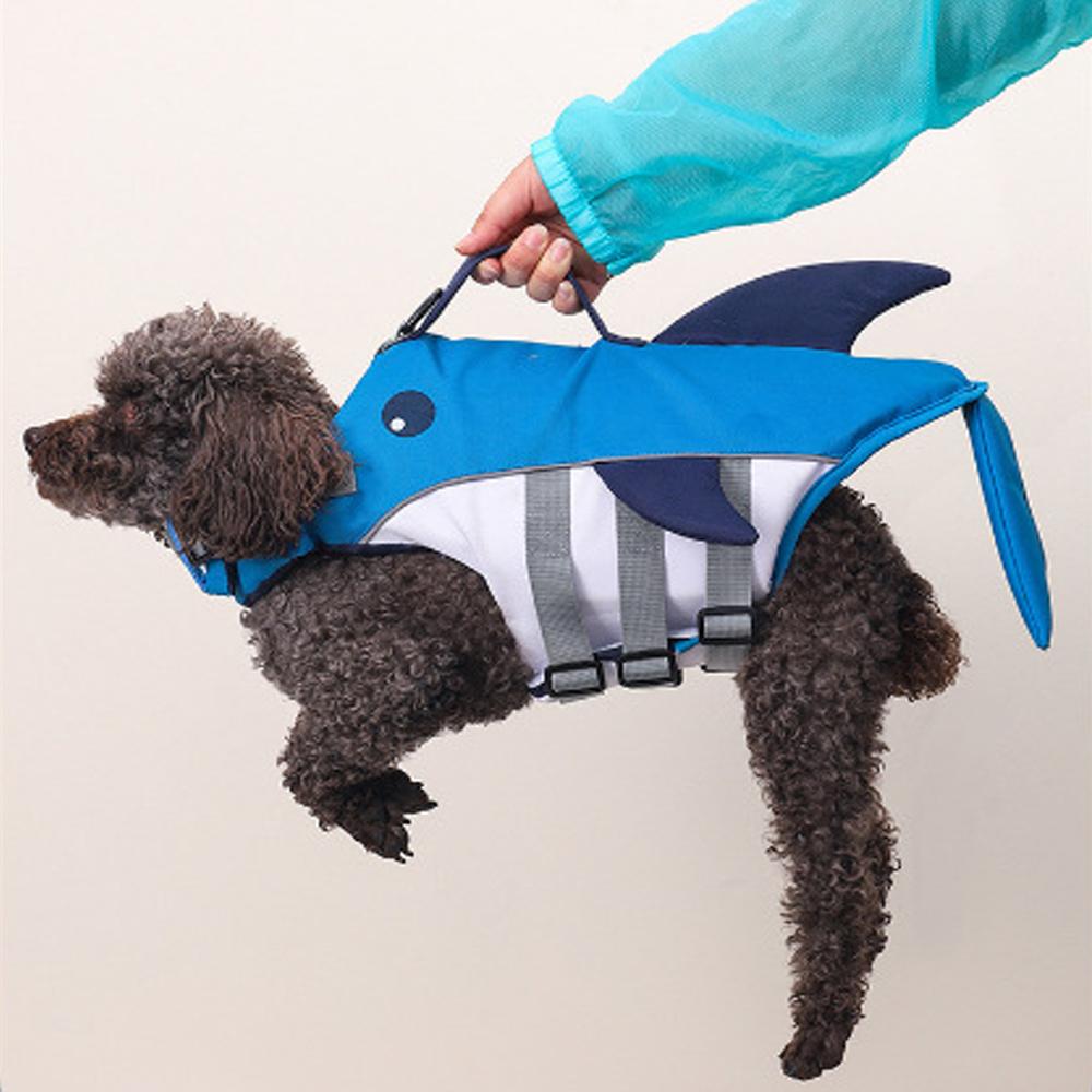 Dog Life Jacket Vest Mermaid Reflective Whale Design Guarding Joyful Swimming Moments