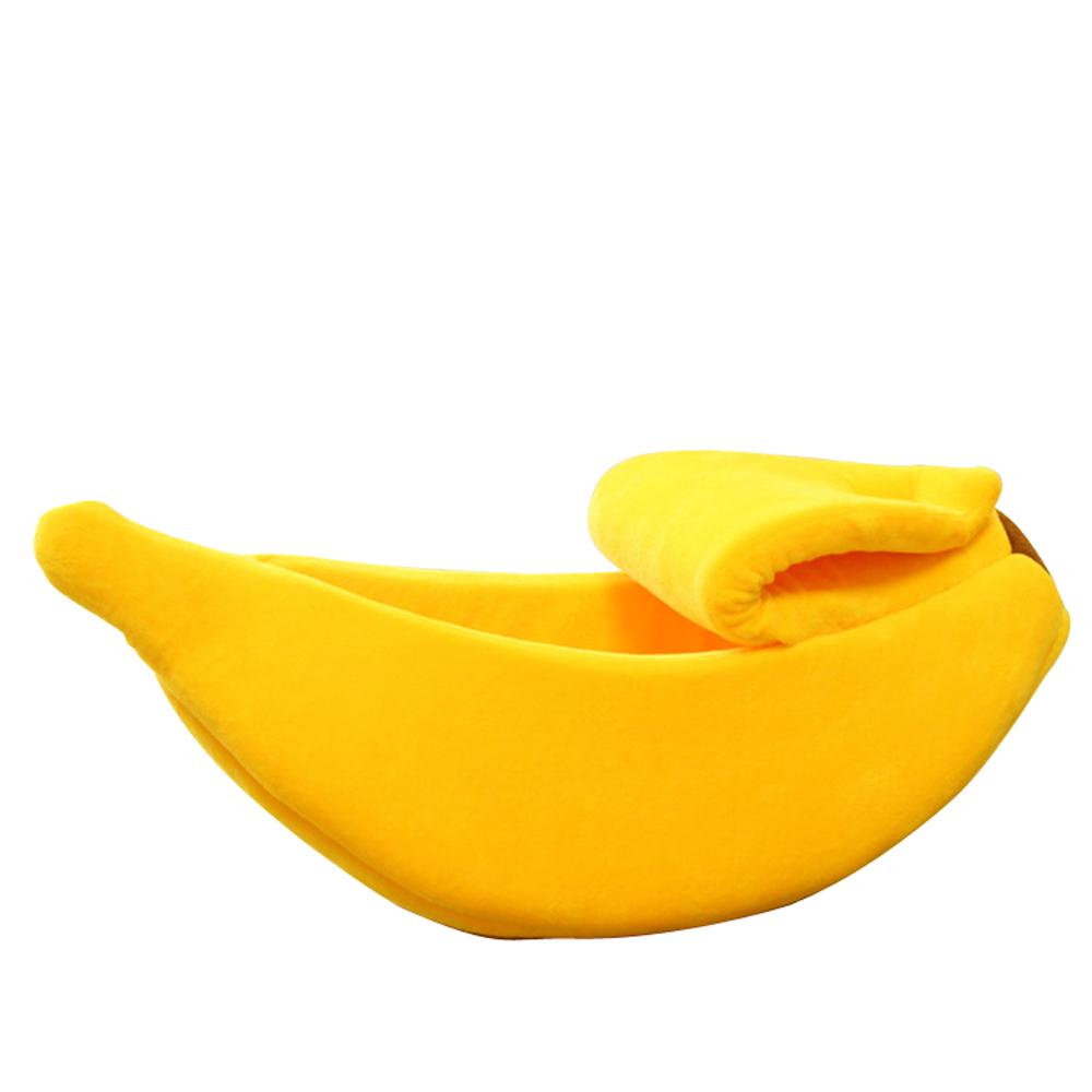 Creations Banana Cave Beds For Dogs Cat Small to X-Large Size