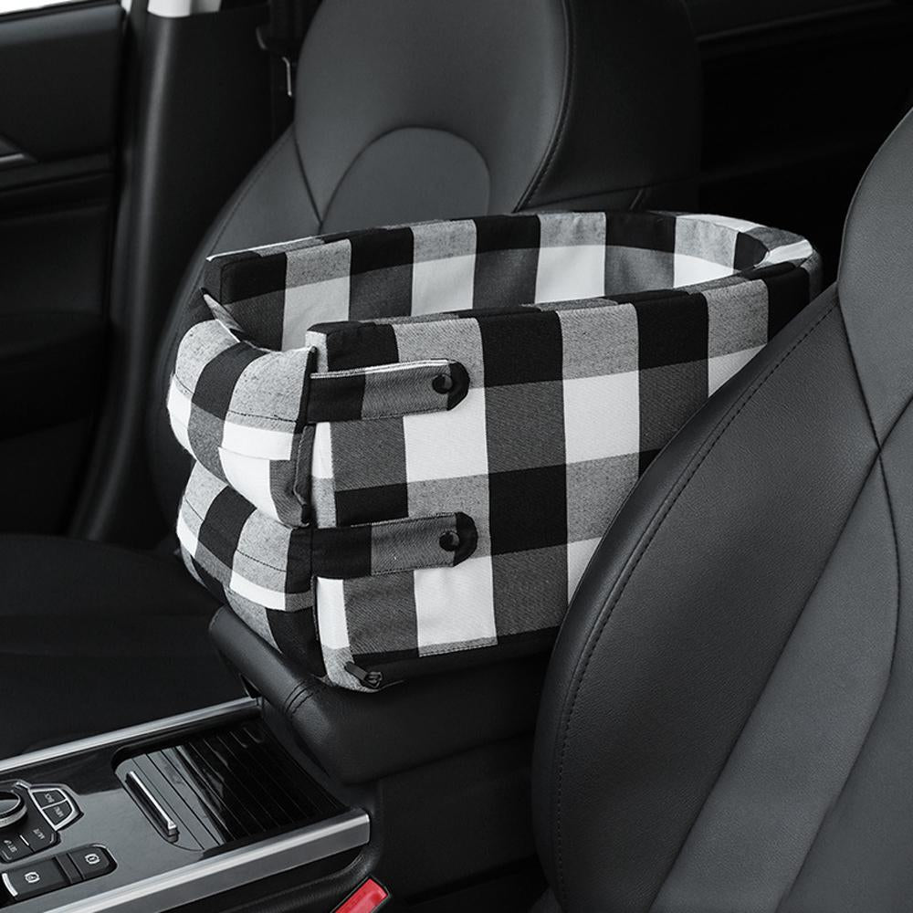 Dog Puyy Cat Car Seat Armrest Box Position