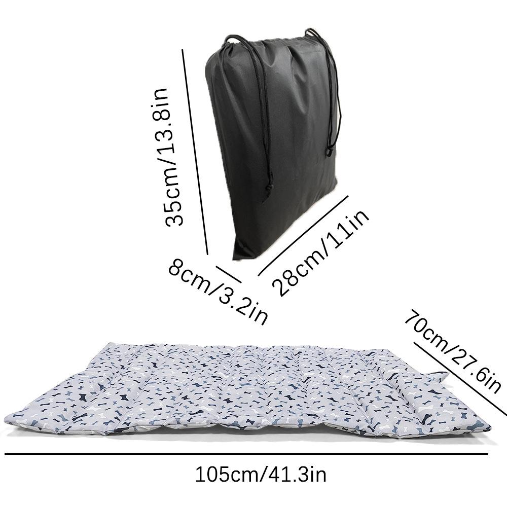 Outside Dog Beds Mat Waterproof grid wear-resistant ice pad