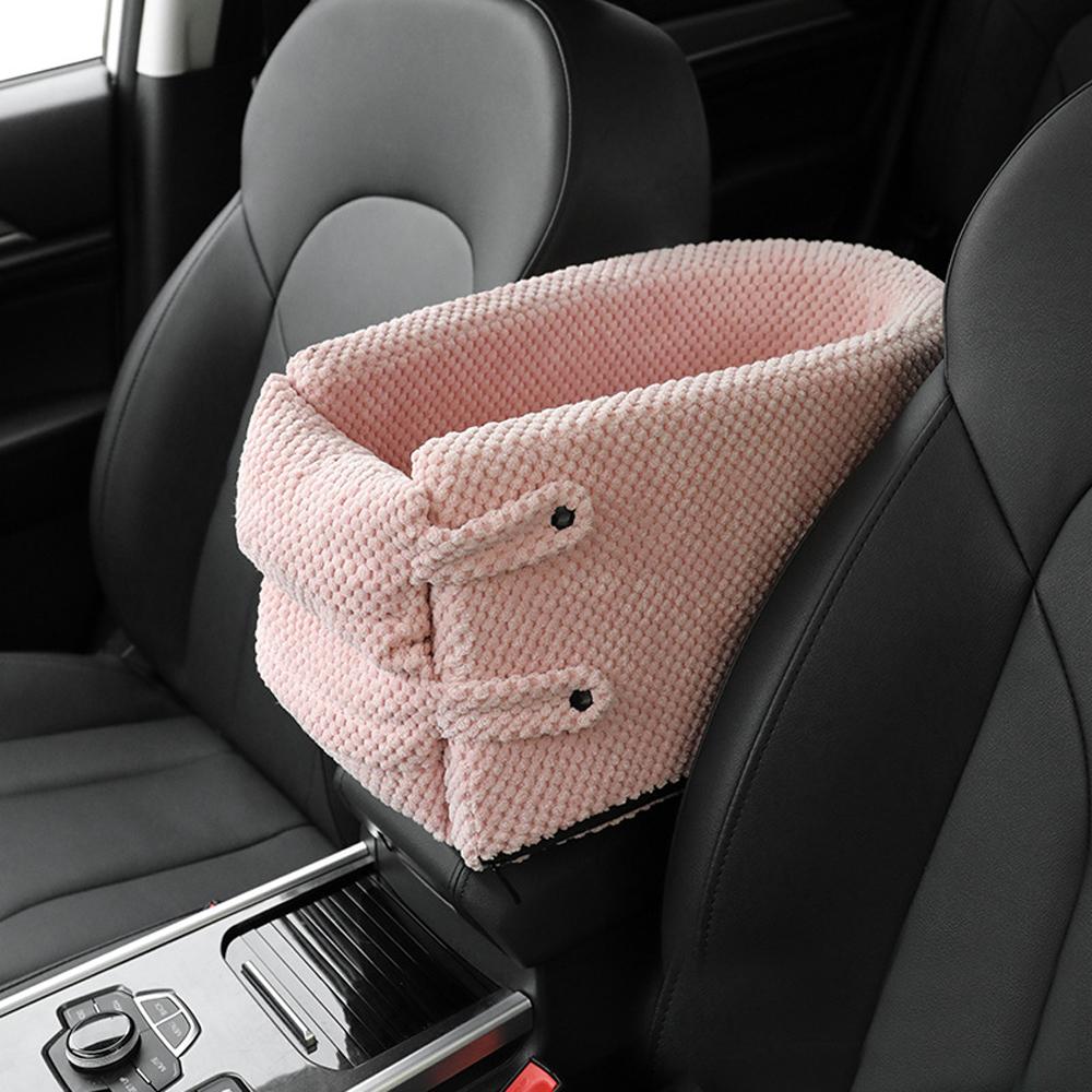 Dog Puyy Cat Car Seat Armrest Box Position