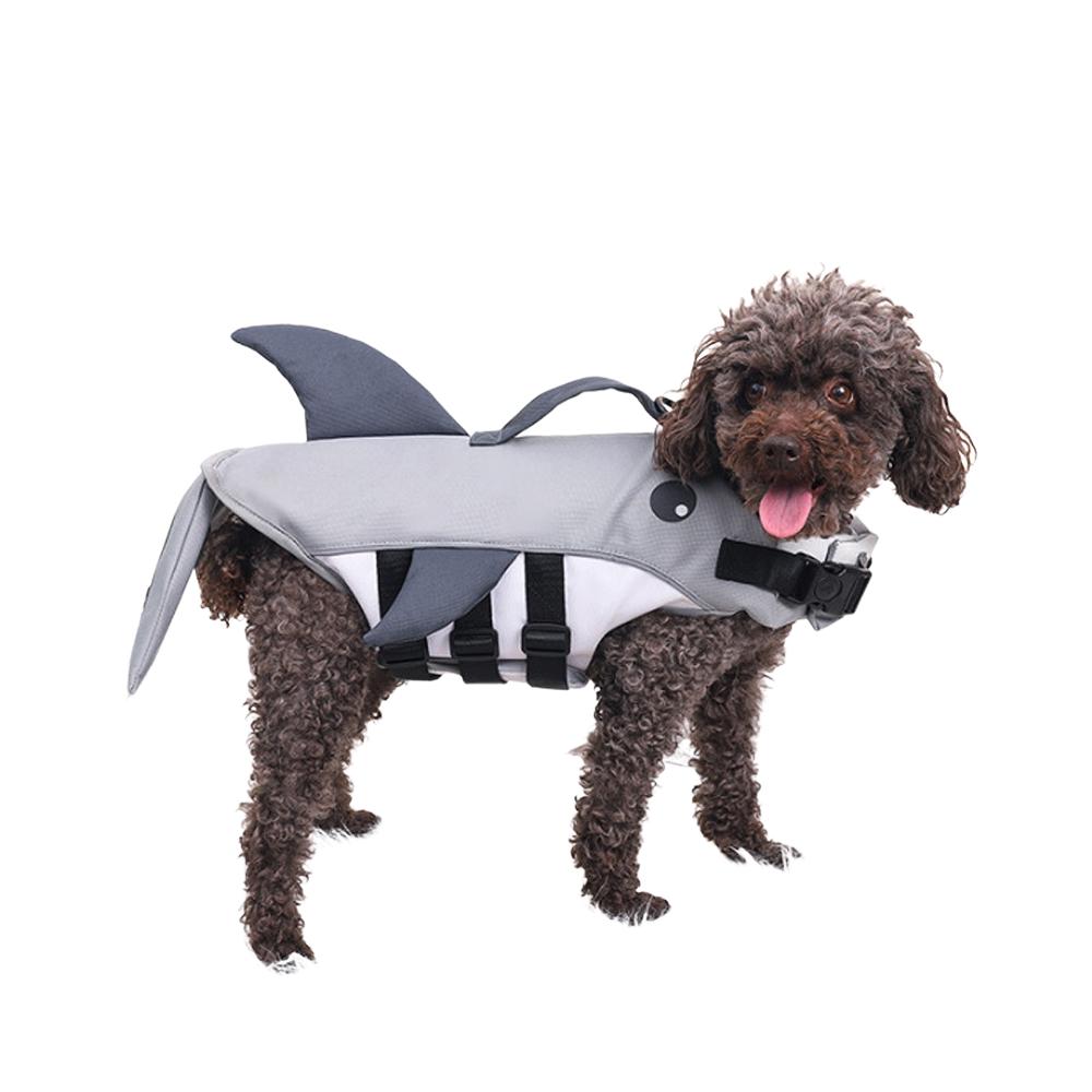 Dog Life Jacket Vest Mermaid Reflective Whale Design Guarding Joyful Swimming Moments