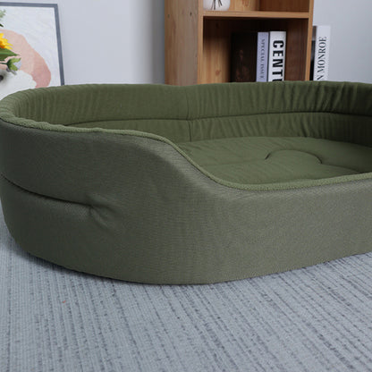 Canine Dog Beds Napper Anti-Bite Mattress Breeds Orthopedic Foam