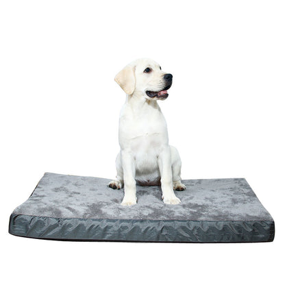 Pet Memory foam Chew Proof dog beds Mat Oxford Cloth