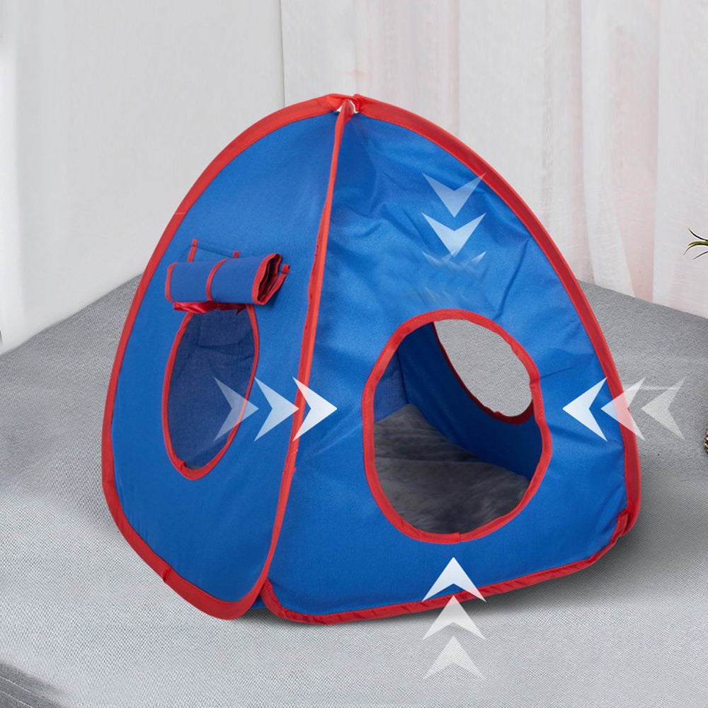 Oxford Cloth pet cat Nesting indoor Fairy Peach tent Waterproof three sided opening outdoor pet tent
