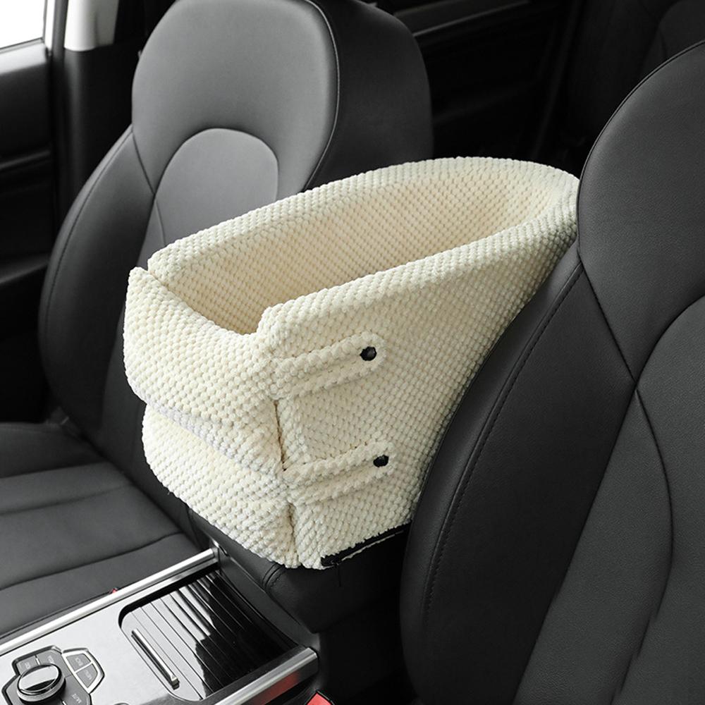 Dog Puyy Cat Car Seat Armrest Box Position