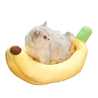 Canine Creations Banana Nesting Bed for Dog Cat Multi Size