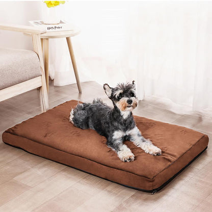 Memory foam Large massive dog beds mat Fully Removable And Washable Waterproof