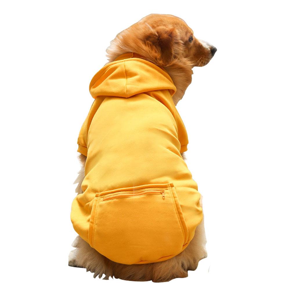 Pet Dog Sweatshirt Hoodie Sweater with Pocket Winter Warm Cat Jacket Coat