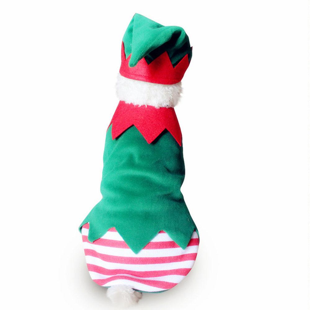 Dog Cat Christmas Tree Elf Santa Clown Penguin Costume Party Cosplay Dress Funny Pets