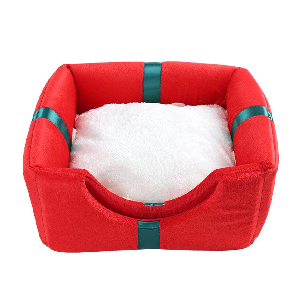 Pet Christmas Gift Cottage Cave Beds For Dogs Cat Removable and washable