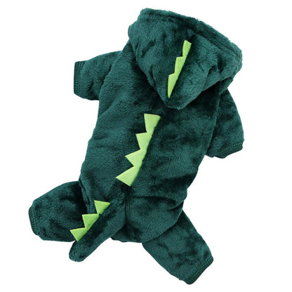 Puppies Dogs Small Pet Costume Dinosaur Party Cosplay Funny Sweaters