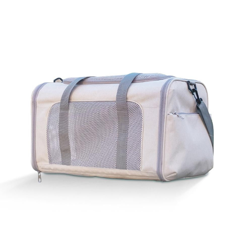 Pet carrier outing travel dog cat puppy handbag breathable Car messenger bag