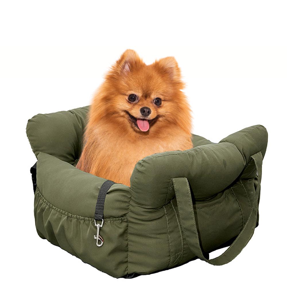 Pet Dog Cat travel Bed Car Seat Carrier Portable passenger Seat