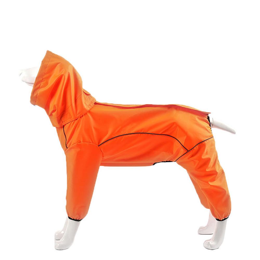 New Stylish Comfy Dog Full Coverage Raincoat Large Dog Waterproof Breathable